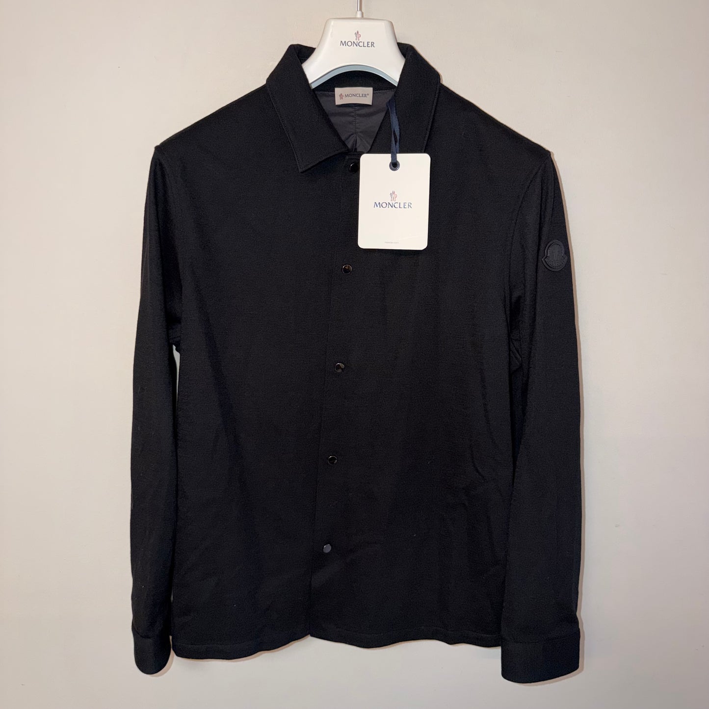 Moncler Wool/ Cotton Overshirt Jacket - Size S