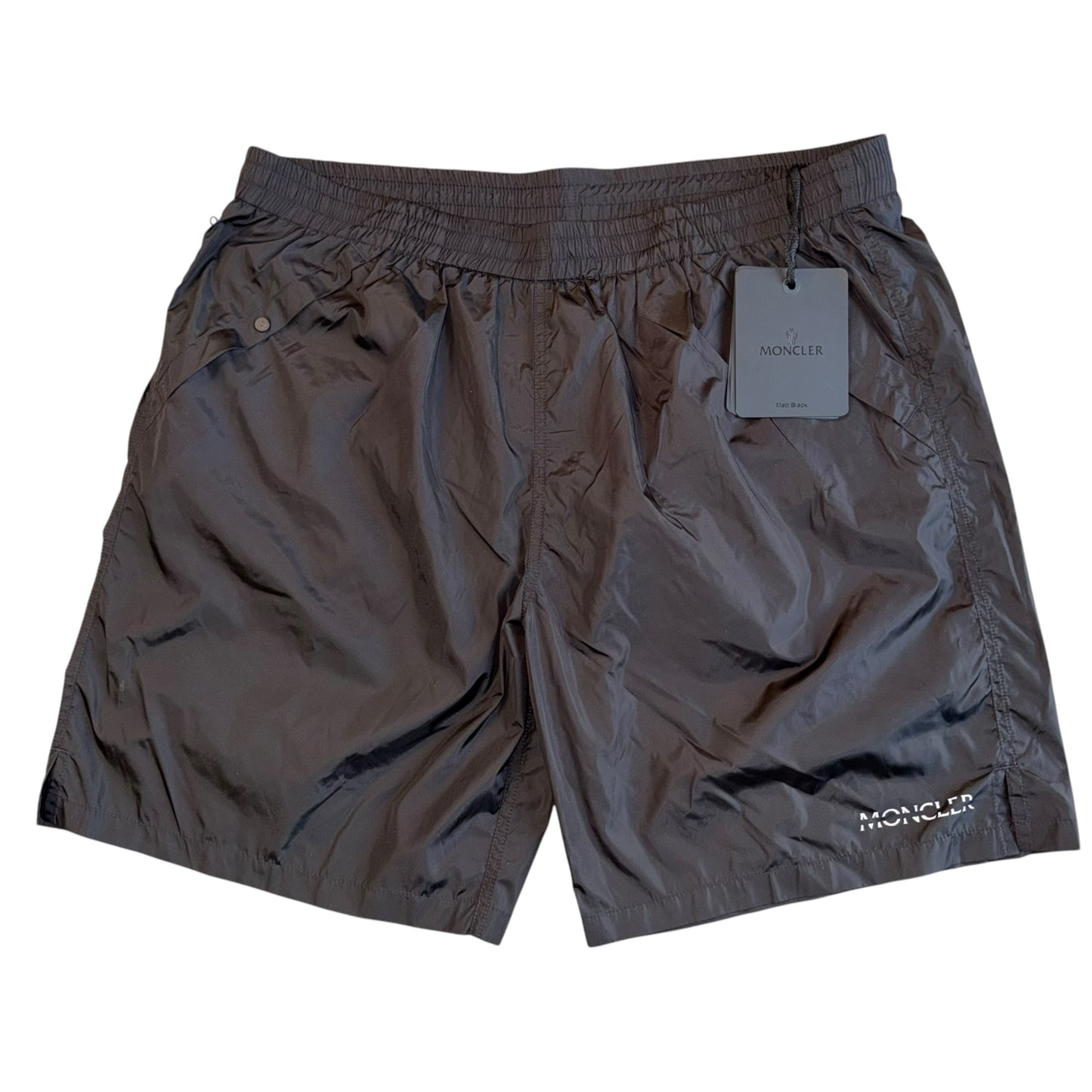 Moncler Mens Swim Shorts Black - Size XXL
