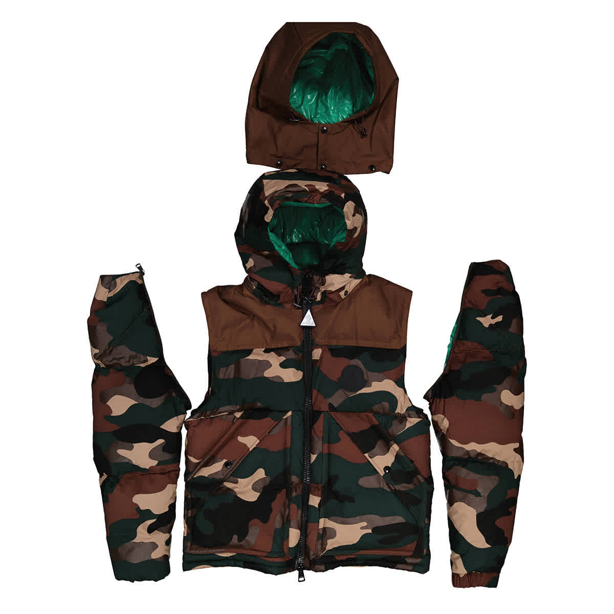 Moncler Cavet Down Jacket Camo