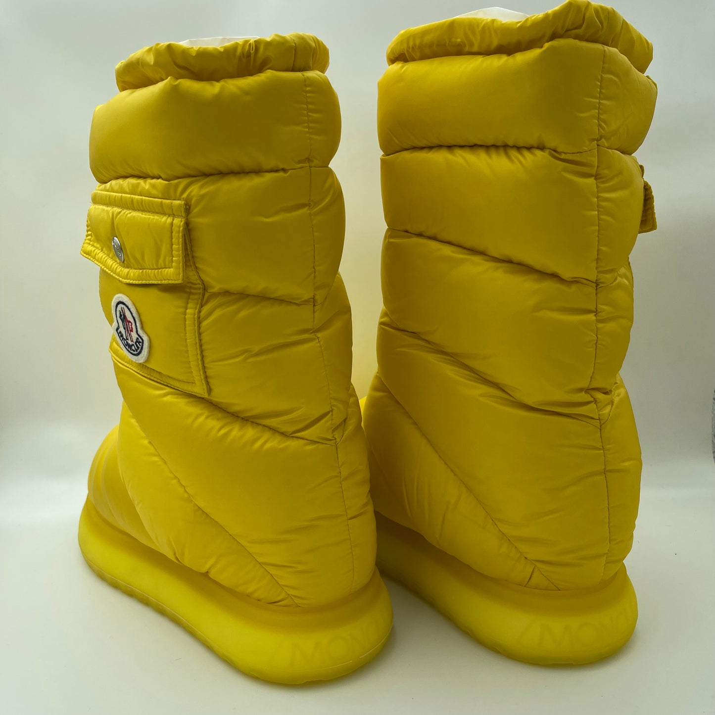 Moncler Ladies Gaia Quilted Boots - Size EU39