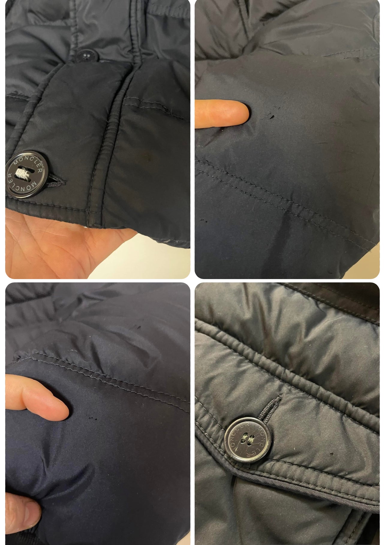 Moncler Mens Rousseau Down Jacket - Size 5